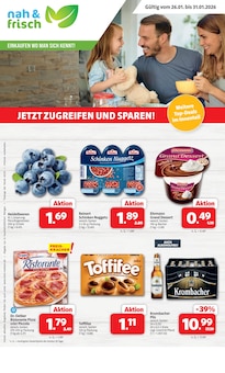 nah&frisch Beesten Prospekt der aktuellen Woche, gültig von 26.01.2026 bis 31.01.2026 Aktueller nah&frisch Beesten Prospekt "DER MARKT FÜR GUTES ESSEN UND TRINKEN" mit 7 Seiten