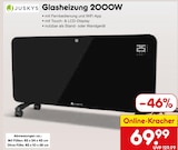 Glasheizung 2000W im Angebot bei Netto Marken-Discount in Langenfeld Glasheizung 2000W Angebote von Juskys bei Netto Marken-Discount Langenfeld für 69,99 €