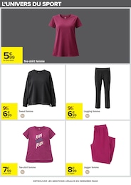 Prix et réduction Chaussures Femme dans le prospectus Carrefour en cours Offre Chaussures Femme dans le catalogue Carrefour du moment à la page 72