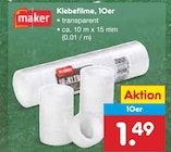Netto Marken-Discount Kloster Lehnin - Klebefilme, 10er Angebot im Prospekt Klebefilme, 10er bei Netto Marken-Discount im Kloster Lehnin Prospekt für 1,49 €