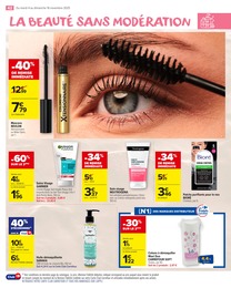 Prix et réduction Mascara dans le prospectus Carrefour Market en cours Offre Mascara dans le catalogue Carrefour Market du moment à la page 44