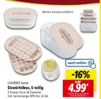 Eiswürfelbox, 5-teilig von LIVARNO home im aktuellen Lidl Prospekt für 4,99 €