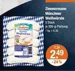 Aktuelles Münchner Weißwürste Angebot bei V-Markt in Augsburg ab 2,49 €