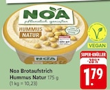 Brotaufstrich Hummus Natur Angebote von Noa bei EDEKA Pirmasens für 1,79 €