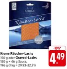 Räucher-Lachs Angebote von Krone bei E center Offenburg für 4,49 €