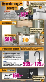 Spüle im Hornbach Prospekt in Worms Aktueller Hornbach Prospekt mit Spüle, "Wünsche sind gut. PROJEKTE sind besser.", Seite 23