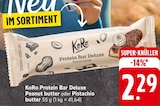 Protein Bar Deluxe Peanut butter oder Pistachio butter bei E center im Esslingen Prospekt für 2,29 €