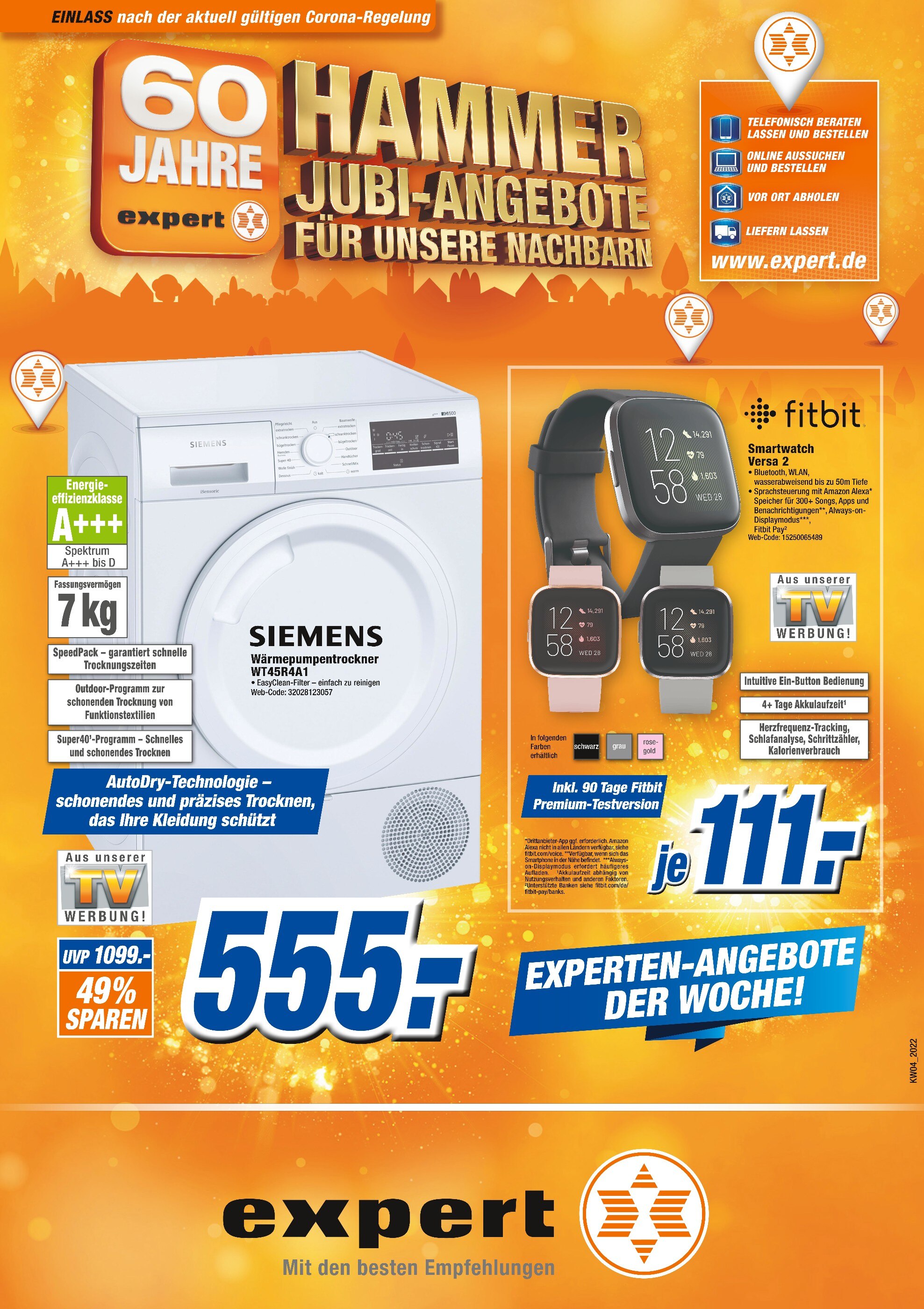 expert Prospekt für Ludwigsfelde mit 1 Seite expert Prospekt für Ludwigsfelde: "Top Angebote!", 1 Seite, 26.01.2022 - 01.02.2022
