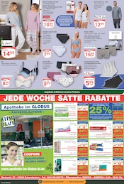 Aktueller GLOBUS Prospekt mit Damenunterwäsche, "Aktuelle Angebote", Seite 25