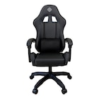 Promo Siège gaming ergonomique Subsonic noir à 74,99 € dans le catalogue Carrefour à Massy
