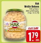 Aktuelle Bohnen Angebote bei E center in Bonn Aktuelles Weiße Bohnen Angebot bei E center in Bonn ab 1,79 €
