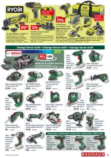 Bohrmaschine im BAUHAUS Prospekt "Wenn's gut werden muss" mit 40 Seiten (Remscheid)