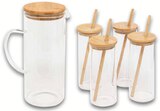 Coffret 5 pièces 1 pichet et 4 jars - Intermarché à Hyères Coffret 5 pièces 1 pichet et 4 jars en promo chez Intermarché Hyères à 12,90 €