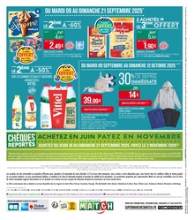 Prix et réduction Vêtements Homme dans le prospectus Supermarchés Match en cours Offre Vêtements Homme dans le catalogue Supermarchés Match du moment à la page 24