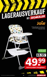 Aktueller Segmüller Prospekt mit Babyzimmer, "LAGERAUSVERKAUF BEI SEGMÜLLER", Seite 38