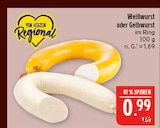 Weißwurst im Angebot bei Marktkauf in Nürnberg Weißwurst Angebote bei Marktkauf Nürnberg für 0,99 €