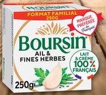 Ail et fines herbes gourmand - BOURSIN dans le catalogue Intermarché Hyper