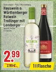 Trinkgut Frechen - Hauswein o. Württemberger Rotwein Trollinger mit Lemberger Angebot im Prospekt Hauswein o. Württemberger Rotwein Trollinger mit Lemberger bei Trinkgut im Frechen Prospekt für 2,99 €