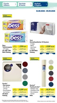 Toilettenpapier im aktuellen METRO Prospekt (Frankfurt (Main)) Toilettenpapier im METRO Prospekt "Wochenangebote - Getränke & Snacks" mit 53 Seiten (Frankfurt (Main))