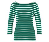 Aktuelles Shirt mit 3/4-Arm, grün gestreift Angebot bei Tchibo im Supermarkt in Dresden ab 12,99 €