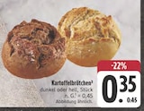 Aktuelle Brötchen Angebote bei E center in Jena Aktuelles Kartoffelbrötchen dunkel Angebot bei E center in Jena ab 0,35 €