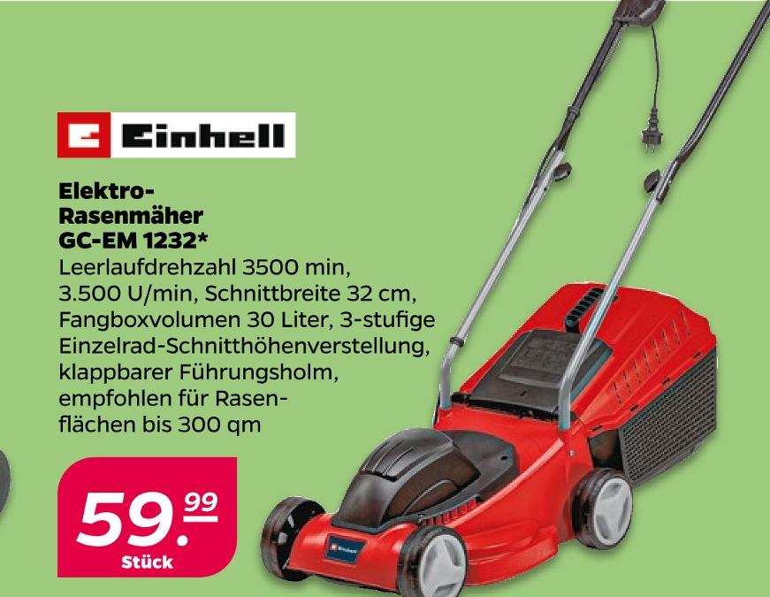 Elektro-Rasenmäher GC-EM 1232
