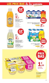 Promos Lait Demi-Écrémé dans le catalogue "Super U" de Super U Lait Demi-Écrémé en promo dans le catalogue Super U à la page 23