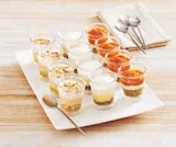 VERRINES SAUMON FROMAGE CONCOMBRE en promo chez Super U VERRINES SAUMON FROMAGE CONCOMBRE dans le catalogue Super U