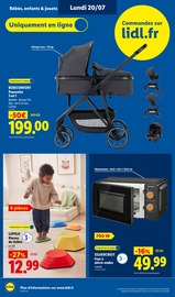 Promos Micro-Ondes dans le catalogue "L'ÉTÉ IMBATTABLE" de Lidl Micro-Ondes en promo dans le catalogue Lidl à la page 56