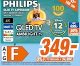 QLED TV 43PUS8209 im Angebot bei expert in Mainz QLED TV 43PUS8209 Angebote von PHILIPS bei expert Mainz für 349,00 €