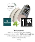 Hieber - Kalbslyoner Angebot im Prospekt Kalbslyoner bei Hieber im Prospekt "" für 1,49 €