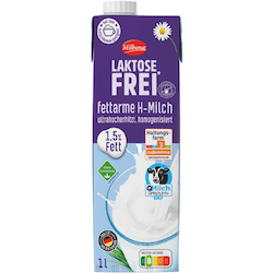 Laktosefreie fettarme H-Milch
