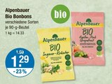 Bio Bonbons von Alpenbauer im aktuellen V-Markt Prospekt für 1,29 €