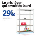Étagère bois métal 5 tablettes à Mr.Bricolage dans Lagarrigue