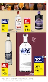 Vodka Angebote im Prospekt "BIÈRES & ALCOOLS" von Carrefour Market auf Seite 39