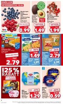 Joghurt im Kaufland Prospekt "Aktuelle Angebote" mit 44 Seiten (Nürnberg)