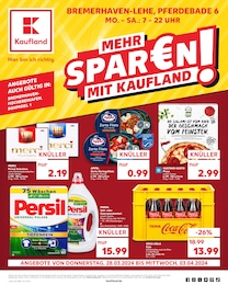 Aktueller Kaufland Supermärkte Prospekt für Bremerhaven: Aktuelle Angebote mit 56} Seiten, 28.03.2024 - 03.04.2024