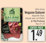 Vegane Salami von Billie Green im aktuellen EDEKA Prospekt für 1,49 €