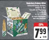 Kräuter-Bitter im EDEKA Prospekt Kräuter-Bitter von Underberg im aktuellen EDEKA Prospekt für 7,99 €