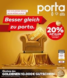 porta Möbel Prospekt für Rinteln: "Besser gleich zu porta.", 8 Seiten, 28.07.2024 - 03.08.2024