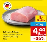 Netto Marken-Discount - Schweine-Rücken Angebot im Prospekt Schweine-Rücken bei Netto Marken-Discount im Prospekt "" für 4,44 €
