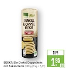 Dinkel Doppel Keks mit Kakaocreme im Angebot bei Marktkauf in Heilbronn Dinkel Doppel Keks mit Kakaocreme Angebote von EDEKA Bio bei Marktkauf Heilbronn für 1,95 €