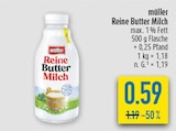 Aktuelle Milch Angebote bei diska in Erlangen Aktuelles Reine Butter Milch Angebot bei diska in Erlangen ab 0,59 €