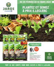 Catalogue E.Leclerc en cours à Paris, "Plantez et semez à prix E.Leclerc", Page 1