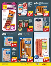 Bockwurst Angebot im aktuellen Netto Marken-Discount Prospekt auf Seite 11