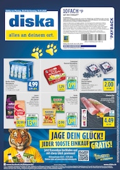 Lebensmittel im diska Prospekt in Hof Aktueller diska Prospekt mit Lebensmittel, "alles an deinem ort.", Seite 1