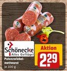 Putenzwiebelmettwurst im Angebot bei REWE in Hamburg Putenzwiebelmettwurst Angebote von Schönecke bei REWE Hamburg für 2,29 €