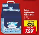 Hygiene Plus Katzenstreu Angebot im aktuellen Lidl Prospekt Hygiene Plus Katzenstreu Angebot im Lidl Prospekt für 7,99 €