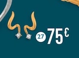 Boucles diamants à 75,00 € dans le catalogue E.Leclerc