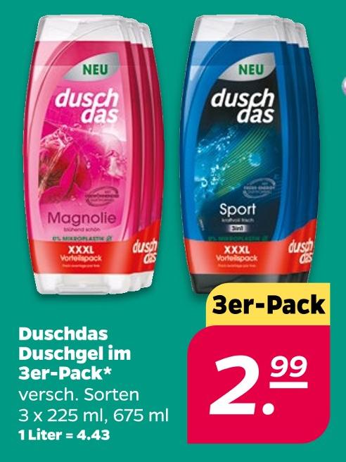 Duschgel im 3er-Pack